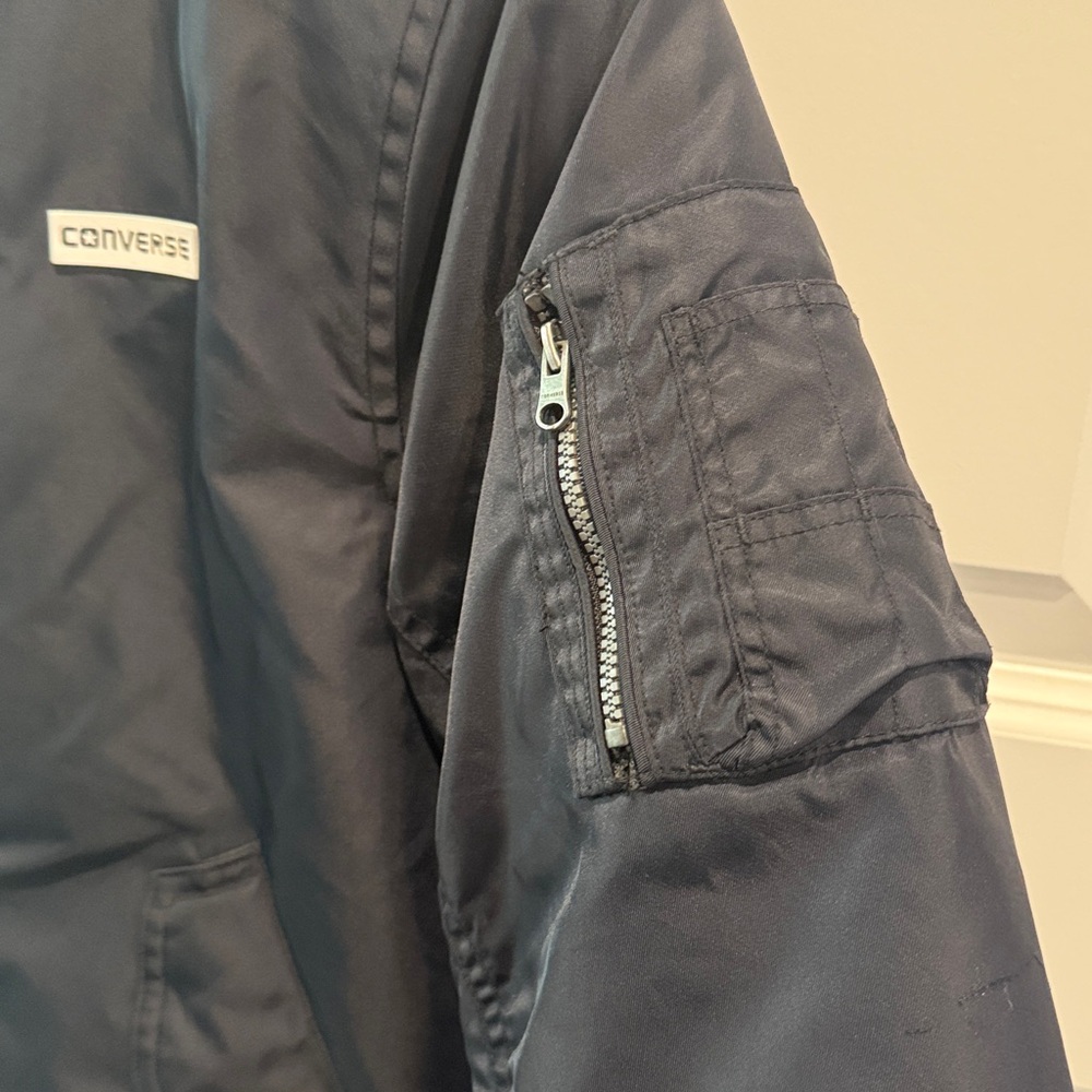 Converse Black Jacket with Logo - Picture 5 of 10